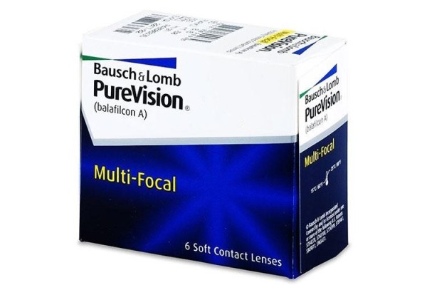 Månedlige PureVision Multi-Focal (6 linser)