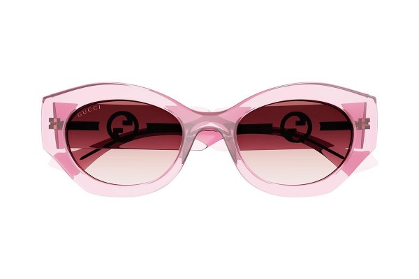 Solbriller Gucci GG1553S 003 Oval Pink