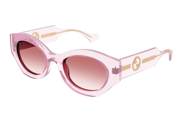 Solbriller Gucci GG1553S 003 Oval Pink