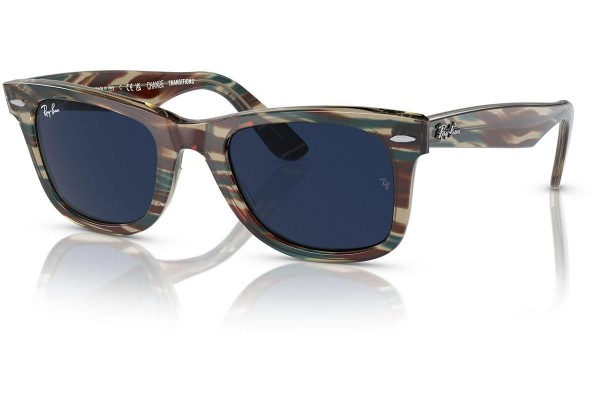 Solbriller Ray-Ban Wayfarer Change Collection RB2140 1387GG Firkantet Brun