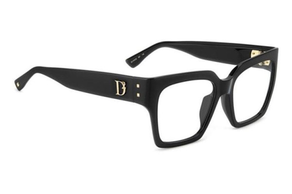 Briller Dsquared2 D20151/G 807 Rektangulær Sort