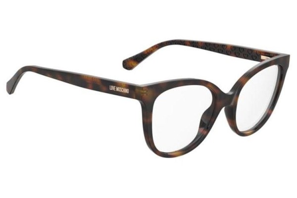 Briller Love Moschino MOL635 05L Cat Eye Havana