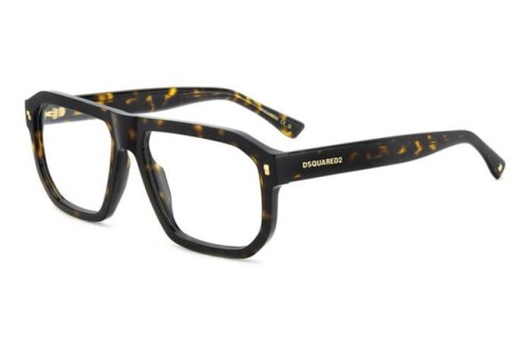 Briller Dsquared2 D20146 086 Rektangulær Havana