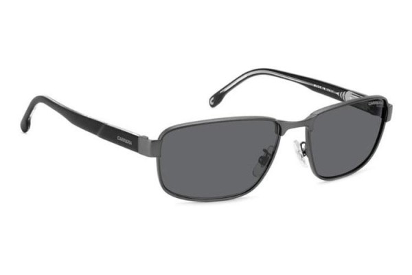 Solbriller Carrera CFLEX09/G/S R80/M9 Polarized Rektangulær Grå