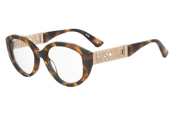 Briller Moschino MOS640 086 Oval Havana