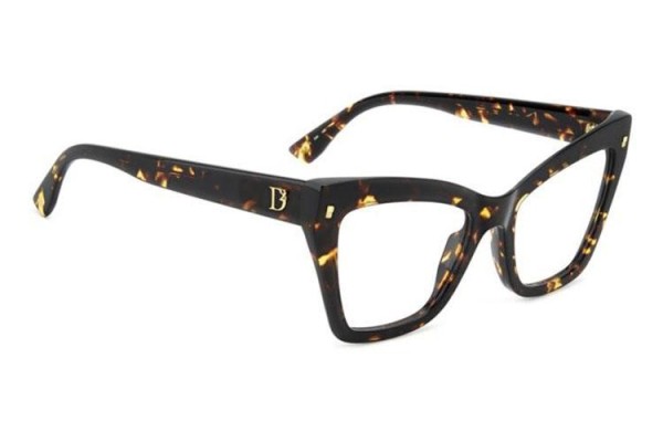 Briller Dsquared2 D20152 086 Cat Eye Havana