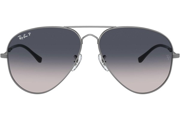 Solbriller Ray-Ban RB3825 004/78 Polarized Pilot Grå