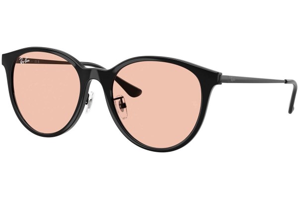 Solbriller Ray-Ban RB4334D 601/5 Firkantet Sort