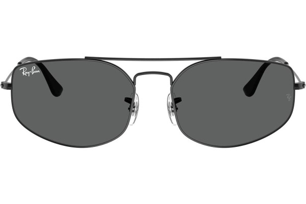 Solbriller Ray-Ban RB3845 002/B1 Rektangulær Sort