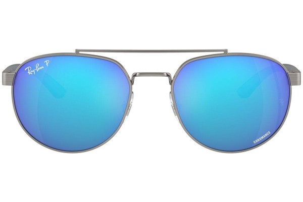 Solbriller Ray-Ban RB3736CH 004/A1 Polarized Rektangulær Grå