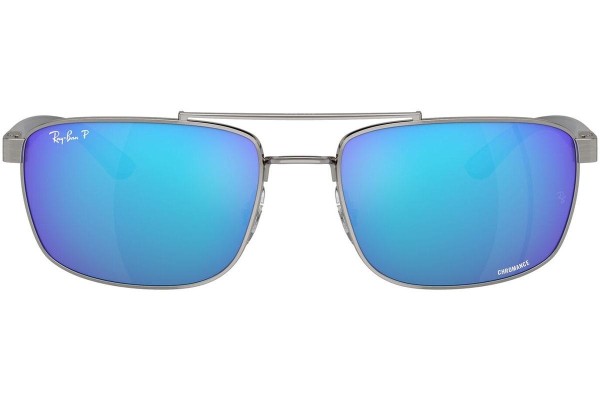 Solbriller Ray-Ban RB3737CH 004/A1 Polarized Rektangulær Grå