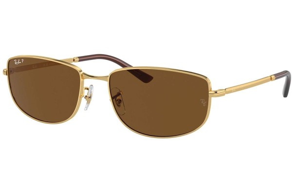 Solbriller Ray-Ban RB3732 001/57 Polarized Special Guld