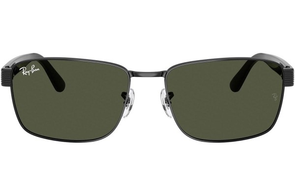 Solbriller Ray-Ban RB3750 002/31 Firkantet Sort