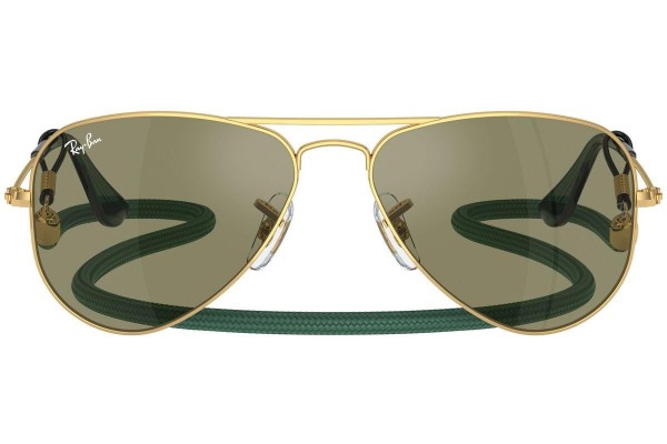 Solbriller Ray-Ban Junior Aviator Junior RJ9506S 223/6R Pilot Guld