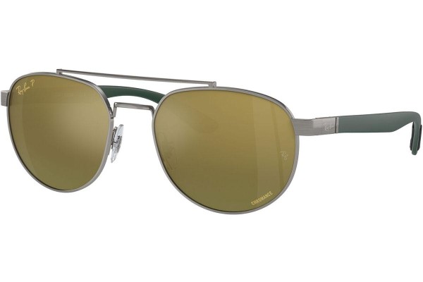 Solbriller Ray-Ban RB3736CH 92696O Polarized Rektangulær Grå