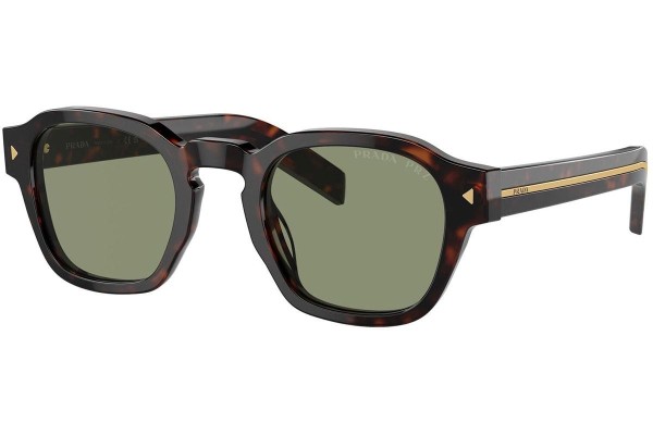 Solbriller Prada PRA16SF 17N20G Polarized Rund Havana