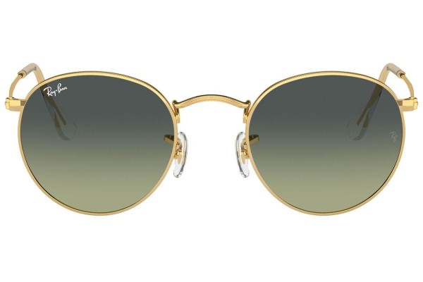 Solbriller Ray-Ban Round Metal RB3447 001/BH Rund Guld