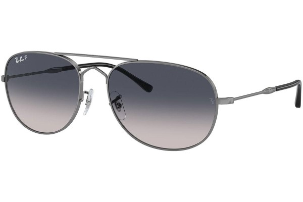 Solbriller Ray-Ban RB3735 004/78 Polarized Pilot Grå