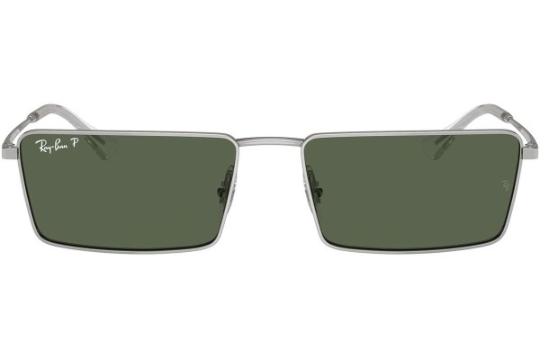 Solbriller Ray-Ban RB3741 003/9A Polarized Rektangulær Sølv