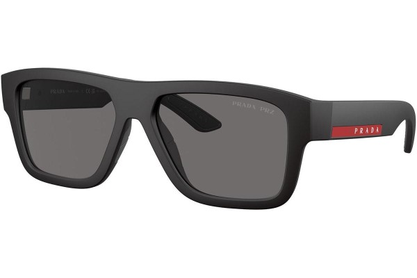 Solbriller Prada Linea Rossa PS04ZS DG002G Polarized Firkantet Sort