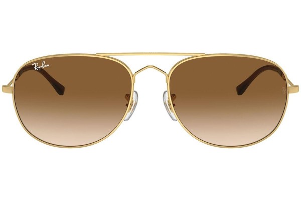 Solbriller Ray-Ban RB3735 001/51 Pilot Guld