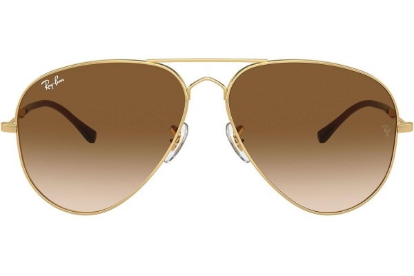 Solbriller Ray-Ban RB3825 001/51 Pilot Guld