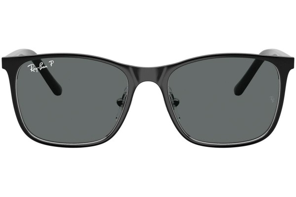 Solbriller Ray-Ban Junior RJ9551S 295/81 Polarized Firkantet Sort