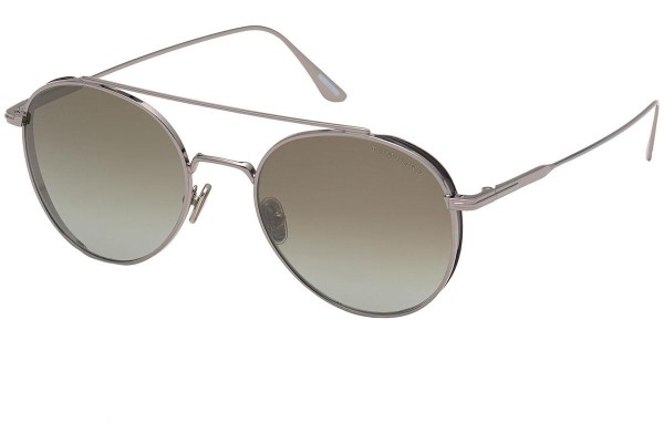 Solbriller Tom Ford FT0826 14Q Rund Sølv