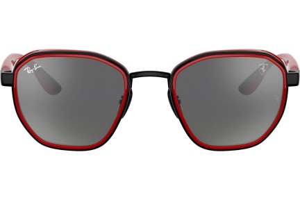 Solbriller Ray-Ban Scuderia Ferrari Collection RB3674M F0026G Firkantet Sort