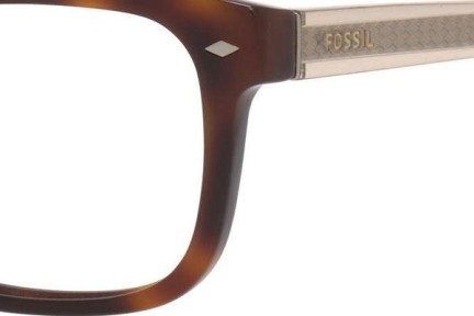 Briller Fossil FOS6063 OKH Rektangulær Havana