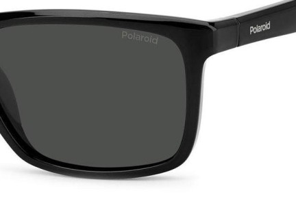 Solbriller Polaroid PLD7043/S 08A/M9 Polarized Firkantet Sort