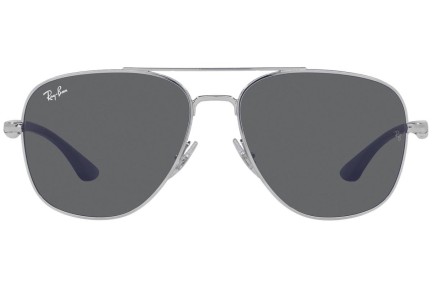 Solbriller Ray-Ban RB3683 003/B1 Pilot Sølv