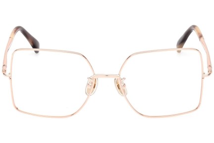 Briller Max Mara MM5098-H 033 Firkantet Guld