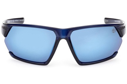 Solbriller Timberland TB9309 90D Polarized Rektangulær Blå