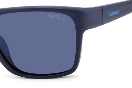 Solbriller Polaroid PLD7052/S FLL/7I Polarized Rektangulær Blå