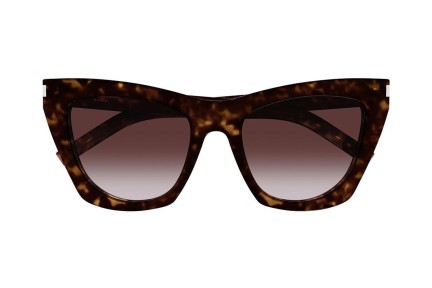 Solbriller Saint Laurent SL214KATE 031 Cat Eye Havana