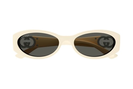 Solbriller Gucci GG1660S 004 Tiny Hvid