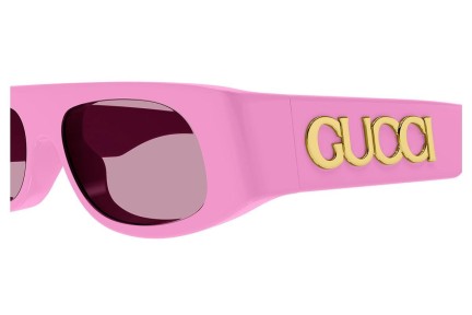 Solbriller Gucci GG1771S 008 Rektangulær Pink