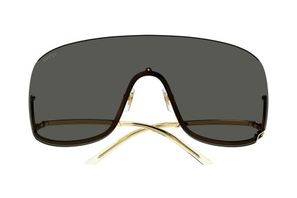 Solbriller Gucci GG1560S 001 Enkelt lense | Shield Guld