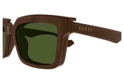 Solbriller Gucci GG1543S 002 Rektangulær Brun