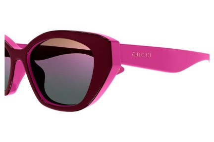 Solbriller Gucci GG1638S 003 Cat Eye Lilla