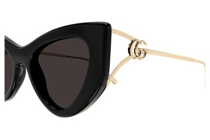 Solbriller Gucci GG1565S 001 Cat Eye Sort