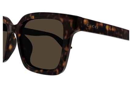 Solbriller Gucci GG1582SK 002 Firkantet Havana