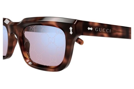 Solbriller Gucci GG1524S 005 Firkantet Havana