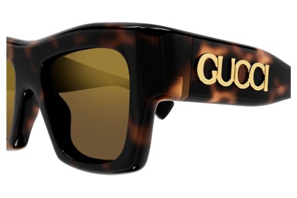 Solbriller Gucci GG1772S 007 Rektangulær Havana