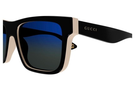 Solbriller Gucci GG1618S 003 Rektangulær Sort