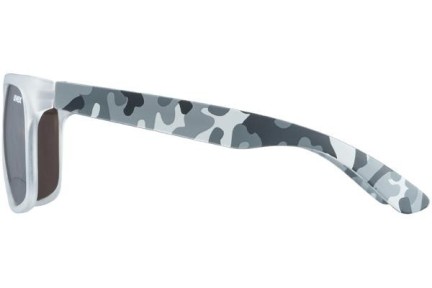 Solbriller uvex sportstyle 511 White / Transparent Camo S3 Firkantet Hvid