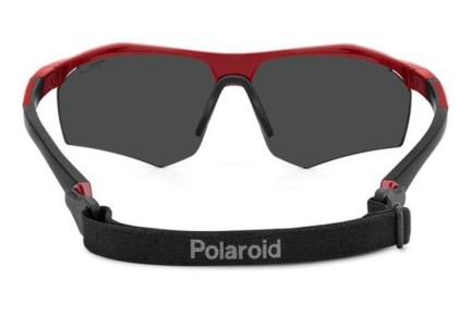 Solbriller Polaroid PLD7055/S C9A/E3 Polarized Rektangulær Rød