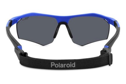 Solbriller Polaroid PLD7055/S FLL/QG Polarized Rektangulær Blå