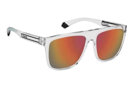 Solbriller Polaroid PLD2162/S 900/OZ Polarized Flat Top Krystal